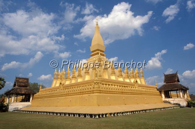laos 33.JPG - Vat (temple) That Luang et son StupaVentiane, Laos